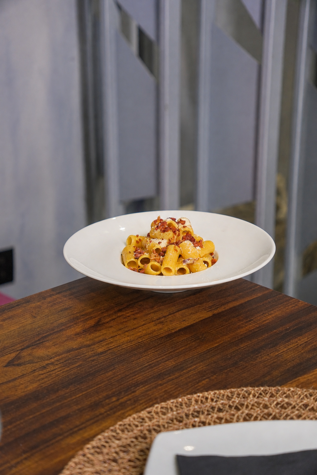 Carbonara preparata dalla cucina di Mabirò
